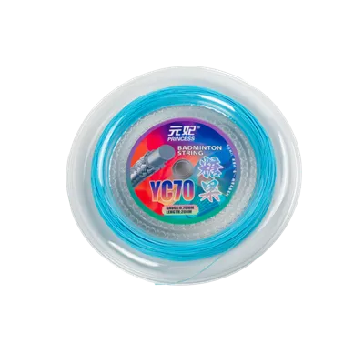 Candy Series Raspberry Blue neilona izturīga badmintona rakešu aukla 200 m garumā ar 0,78 mm diametra atlēkušo statīva tipu