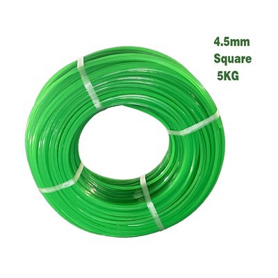 NILONA TRIMMERA LĪNIJAS KVADRĀTS 3.0mm 3,5 mm 4,5 mm 5 kg